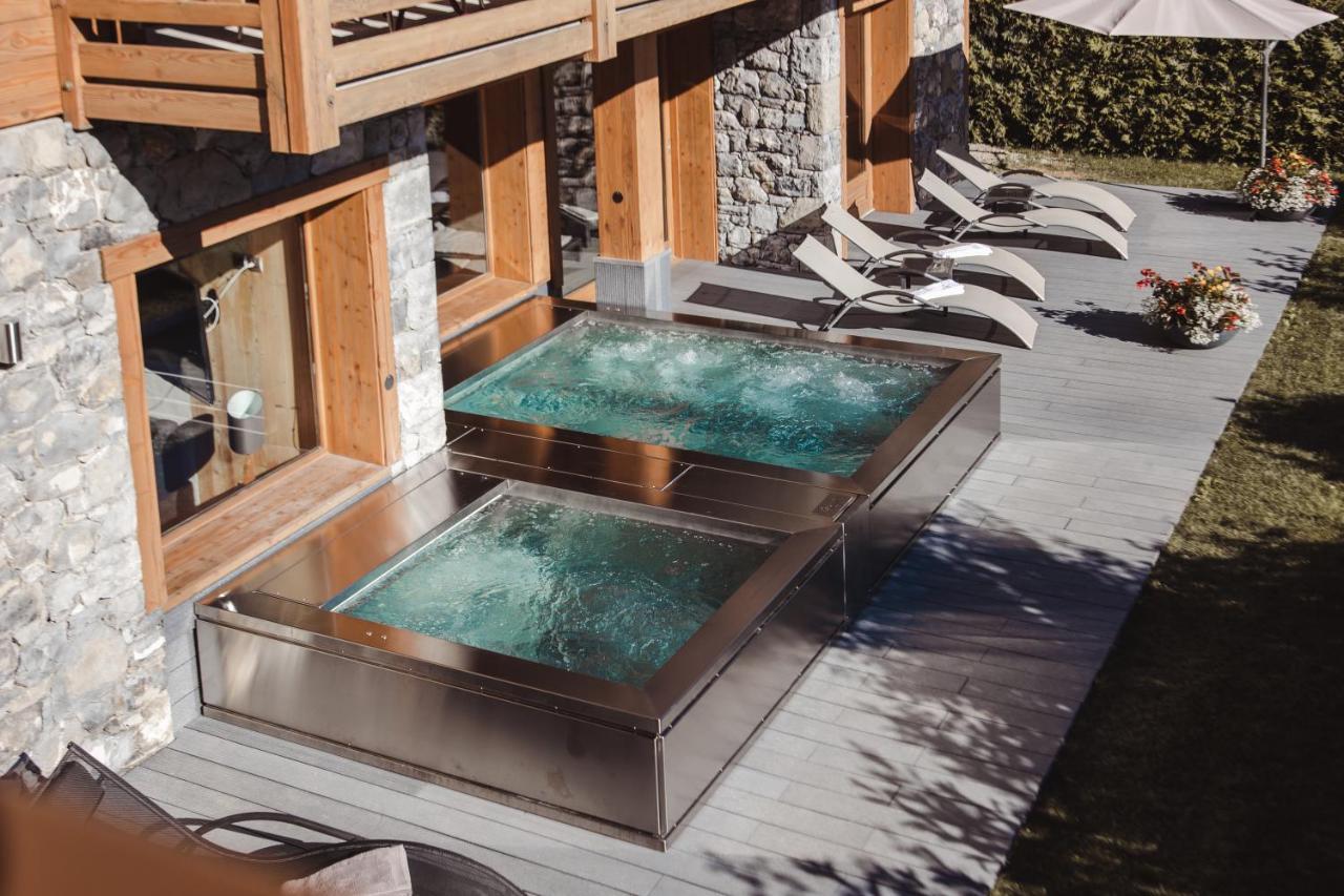 Hotel Et Spa Le Delta Le Grand-Bornand Exteriör bild