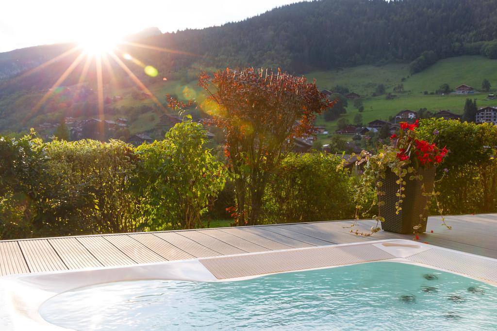 Hotel Et Spa Le Delta Le Grand-Bornand Exteriör bild